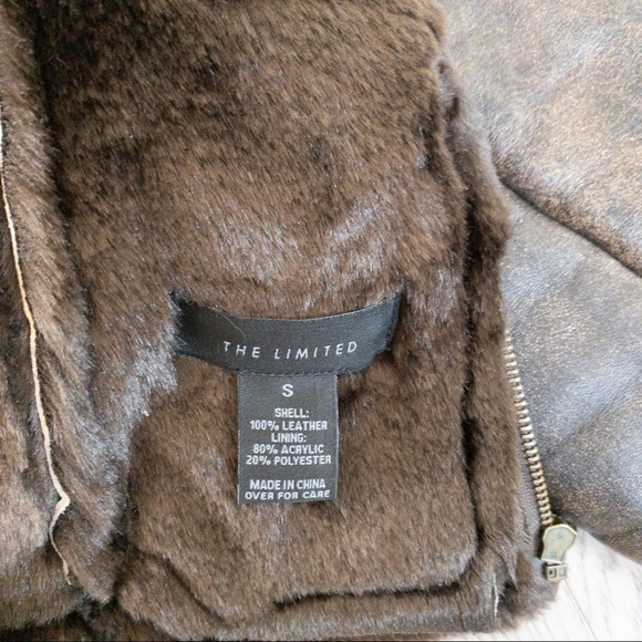 leather bomber jacket - Picture 9 of 14